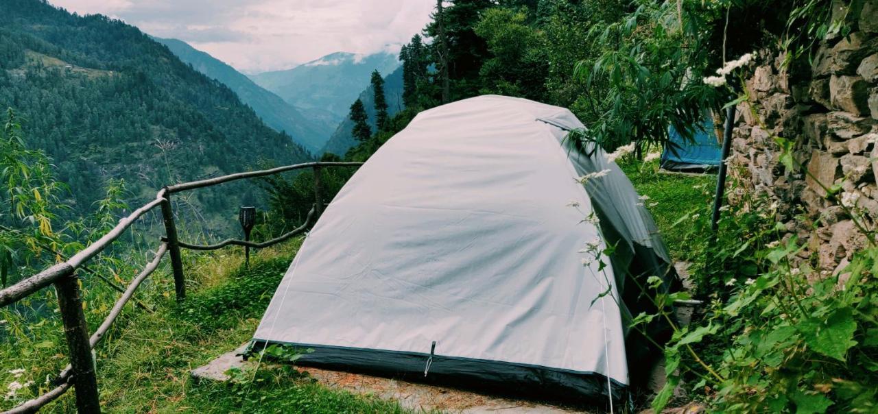 Parvatis Lap Luxury Hostel & Camps Kasol Kültér fotó