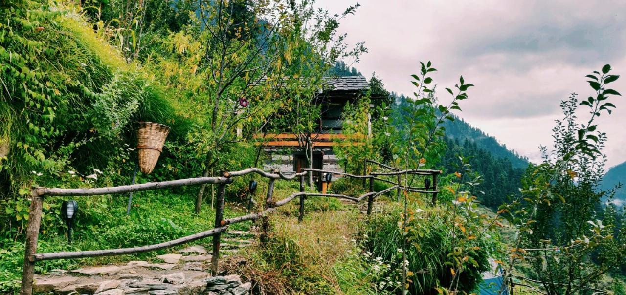 Parvatis Lap Luxury Hostel & Camps Kasol Kültér fotó