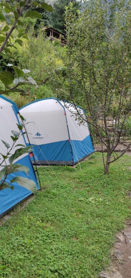 Parvatis Lap Luxury Hostel & Camps Kasol Kültér fotó