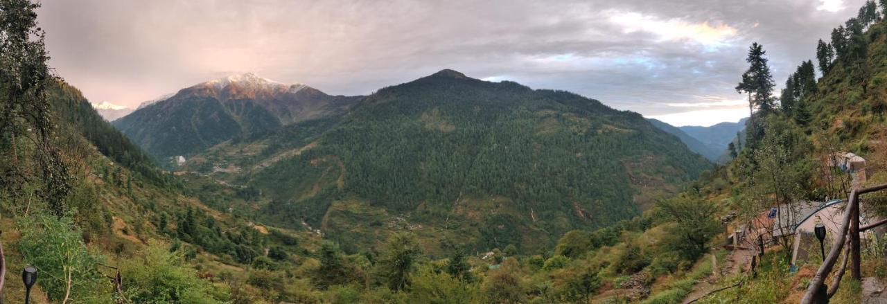 Parvatis Lap Luxury Hostel & Camps Kasol Kültér fotó
