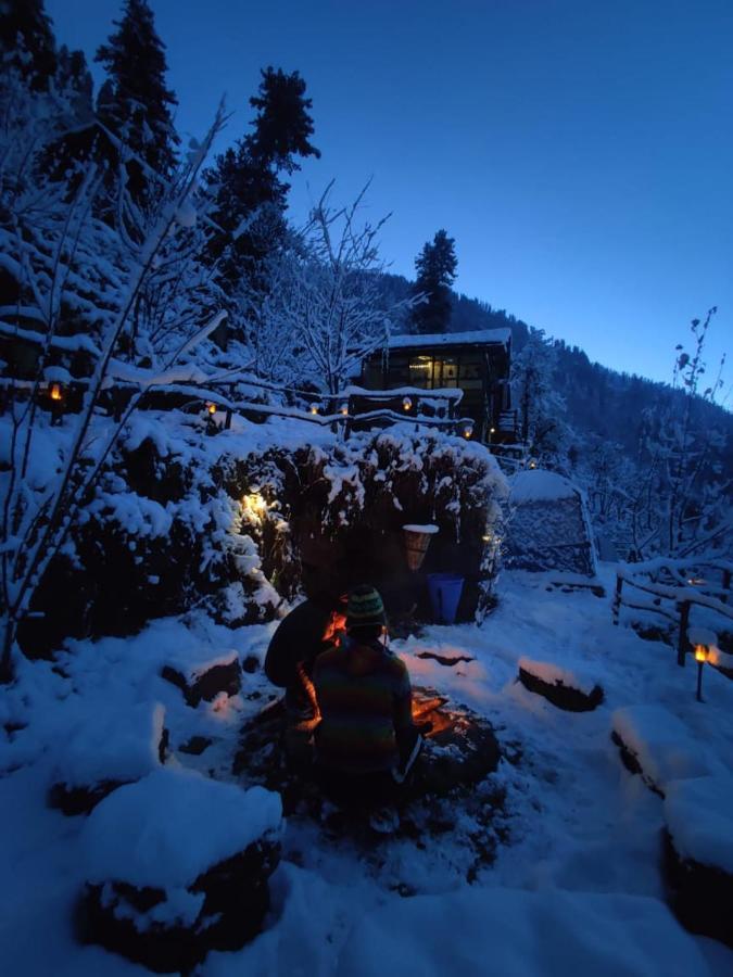 Parvatis Lap Luxury Hostel & Camps Kasol Kültér fotó