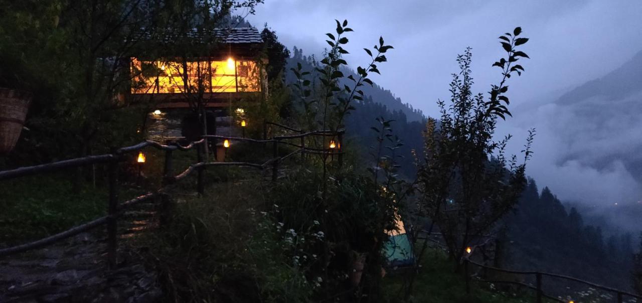 Parvatis Lap Luxury Hostel & Camps Kasol Kültér fotó