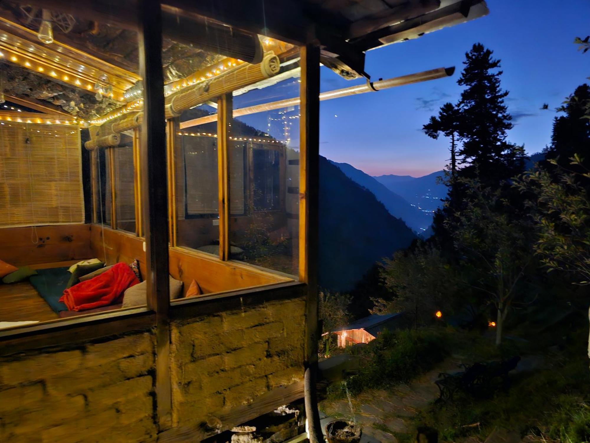 Parvatis Lap Luxury Hostel & Camps Kasol Kültér fotó